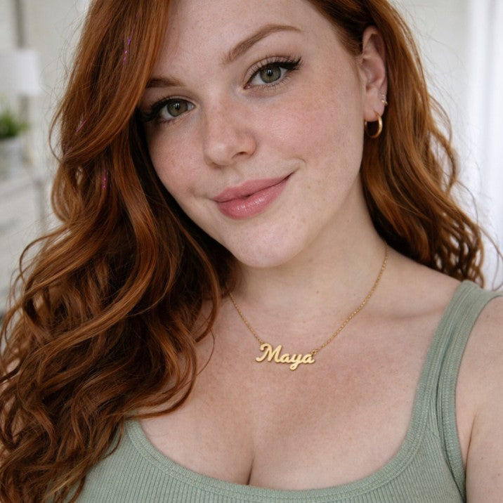 Custom Name Necklace UK